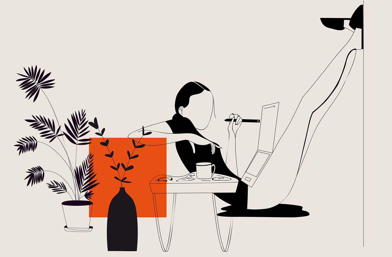 Aventim actualité : Travailler au bureau comme chez soi.
