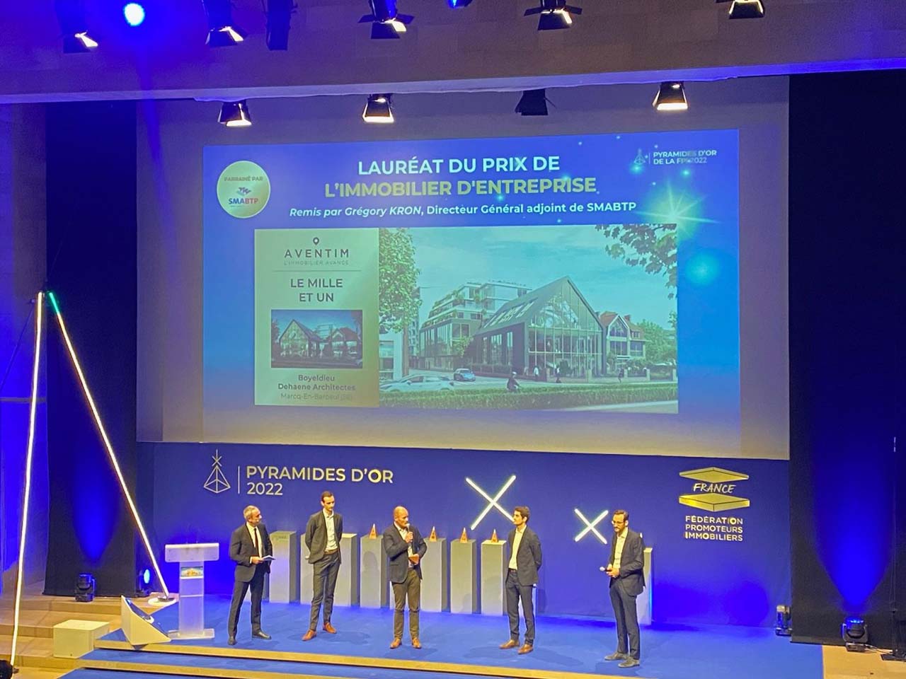 Aventim actualité : Le Groupe AVENTIM remporte 2 Pyramides d’Or au concours de la FPI