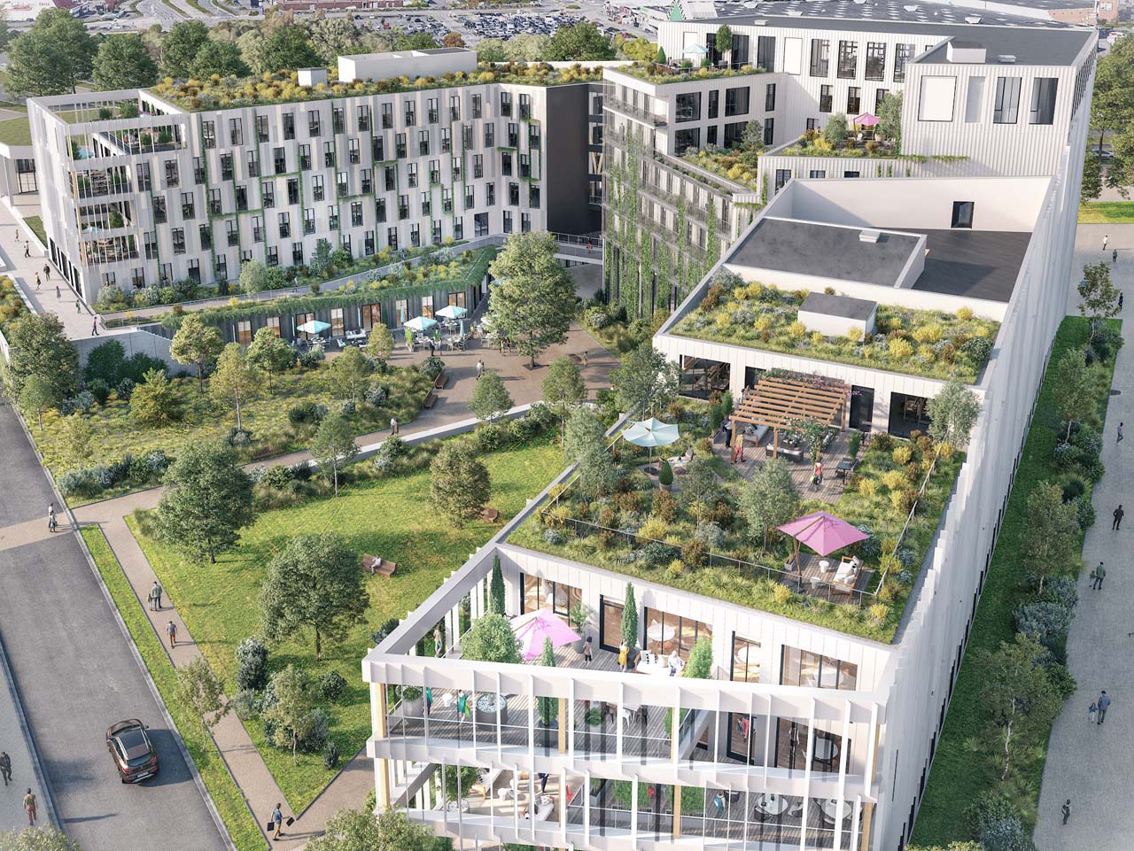 Aventim actualité : AVENTIM, EN CO-PROMOTION AVEC AIRE NOUVELLE, SIGNE AVEC ATLAND VOISIN ET MY SHARE COMPANY LA VENTE DU BÂTIMENT B1 DU HOPE